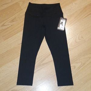 90 degrees by reflex black legging capris